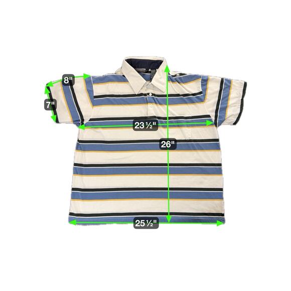 Vintage 90s Knights-Bridge Polo Shirt XL 2-Pack - Picture 8 of 9